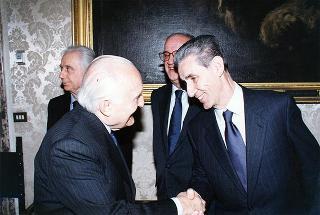 Roma, Palazzo Giustiniani: intervento del Presidente della Repubblica alla presentazione della Relazione annuale del Garante per la tutela dei dati personali