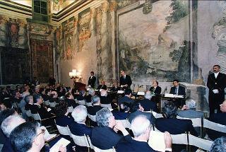 Roma, Palazzo Giustiniani: intervento del Presidente della Repubblica alla presentazione della Relazione annuale del Garante per la tutela dei dati personali