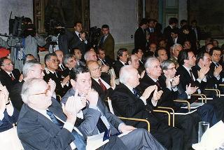 Roma, Palazzo Giustiniani: intervento del Presidente della Repubblica alla presentazione della Relazione annuale del Garante per la tutela dei dati personali