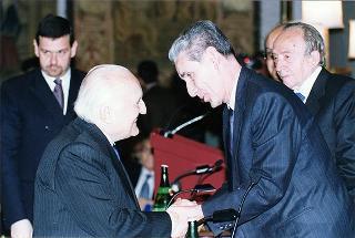 Roma, Palazzo Giustiniani: intervento del Presidente della Repubblica alla presentazione della Relazione annuale del Garante per la tutela dei dati personali
