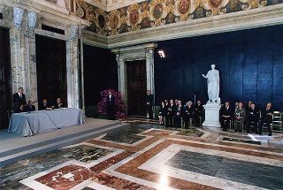 Cerimonia di consegna delle "Stelle al Merito del Lavoro" ai nuovi Maestri del Lavoro del Lazio e dell'Umbria