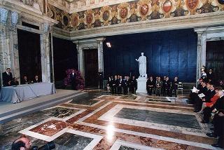 Cerimonia di consegna delle "Stelle al Merito del Lavoro" ai nuovi Maestri del Lavoro del Lazio e dell'Umbria