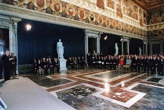 Cerimonia di consegna delle "Stelle al Merito del Lavoro" ai nuovi Maestri del Lavoro del Lazio e dell'Umbria