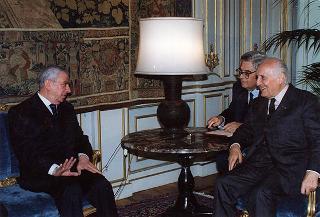 Incontro con il Presidente della Repubblica Libanese Elias Hraoui