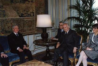 Incontro con il Presidente della Repubblica Libanese Elias Hraoui