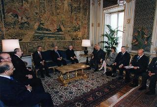 Incontro con il Presidente della Repubblica Libanese Elias Hraoui