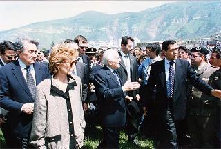 Sarno e Quindici: visita del Presidente della Repubblica alle zone alluvionate della Campania e intervento alle onoranze funebri delle vittime del nubifragio