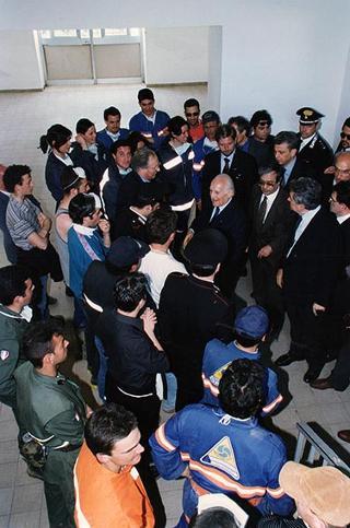 Sarno e Quindici: visita del Presidente della Repubblica alle zone alluvionate della Campania e intervento alle onoranze funebri delle vittime del nubifragio