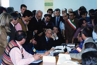 Sarno e Quindici: visita del Presidente della Repubblica alle zone alluvionate della Campania e intervento alle onoranze funebri delle vittime del nubifragio
