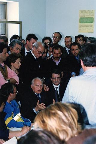 Sarno e Quindici: visita del Presidente della Repubblica alle zone alluvionate della Campania e intervento alle onoranze funebri delle vittime del nubifragio