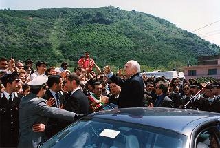 Sarno e Quindici: visita del Presidente della Repubblica alle zone alluvionate della Campania e intervento alle onoranze funebri delle vittime del nubifragio