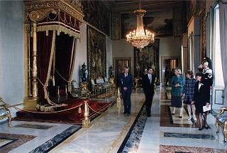 Visita di Stato in Italia delle LL. MM. il Re e la Regina del Belgio Alberto e Paola: arrivo