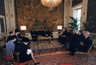 Li Ruihuan, presidente della Conferenza Consultiva Politica del Popolo Cinese