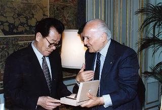 Li Ruihuan, presidente della Conferenza Consultiva Politica del Popolo Cinese