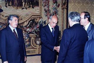 Incontro con il Presidente della Repubblica di Lituania Valdas Adamkus