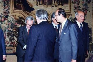 Incontro con il Presidente della Repubblica di Lituania Valdas Adamkus