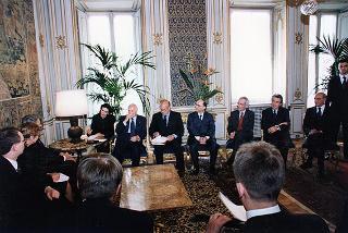Incontro con il Presidente della Repubblica di Lituania Valdas Adamkus