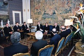 Incontro con il Presidente della Repubblica di Lituania Valdas Adamkus