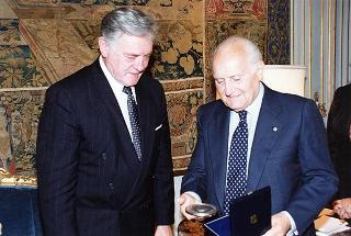 Incontro con il Presidente della Repubblica di Lituania Valdas Adamkus
