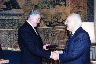 Incontro con il Presidente della Repubblica di Lituania Valdas Adamkus