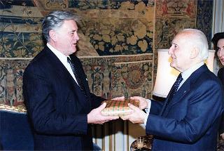 Incontro con il Presidente della Repubblica di Lituania Valdas Adamkus
