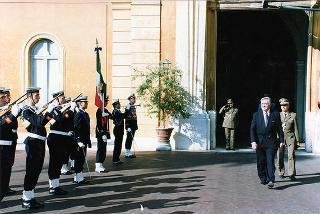 Incontro con il Presidente della Repubblica di Lituania Valdas Adamkus