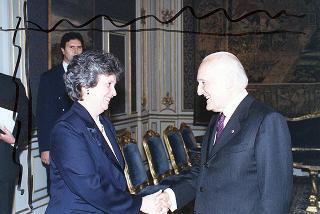 Incontro con il Presidente del Senato della Repubblica di Polonia signora Alicja Grzeskowiak
