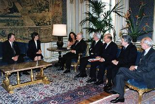 Incontro con il Presidente del Senato della Repubblica di Polonia signora Alicja Grzeskowiak