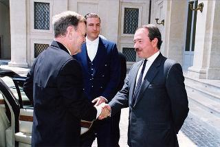 Incontro e successiva colazione con il Primo Ministro del Canada e la signora Chrétien