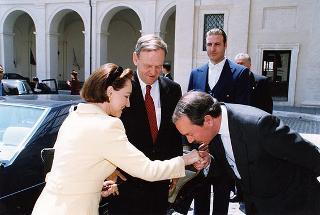 Incontro e successiva colazione con il Primo Ministro del Canada e la signora Chrétien