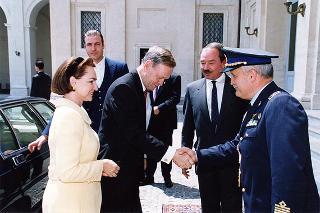 Incontro e successiva colazione con il Primo Ministro del Canada e la signora Chrétien