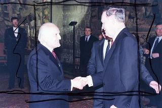 Incontro e successiva colazione con il Primo Ministro del Canada e la signora Chrétien