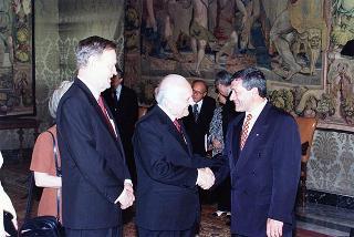 Incontro e successiva colazione con il Primo Ministro del Canada e la signora Chrétien