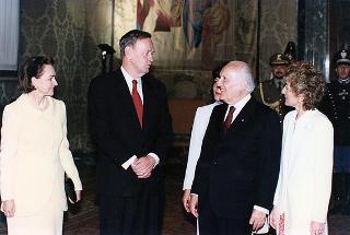 Incontro e successiva colazione con il Primo Ministro del Canada e la signora Chrétien