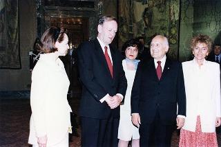 Incontro e successiva colazione con il Primo Ministro del Canada e la signora Chrétien