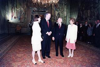 Incontro e successiva colazione con il Primo Ministro del Canada e la signora Chrétien