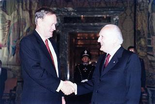 Incontro e successiva colazione con il Primo Ministro del Canada e la signora Chrétien