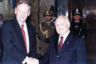 Incontro e successiva colazione con il Primo Ministro del Canada e la signora Chrétien