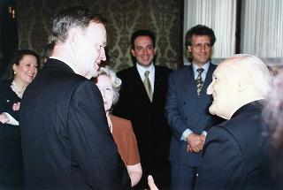 Incontro e successiva colazione con il Primo Ministro del Canada e la signora Chrétien