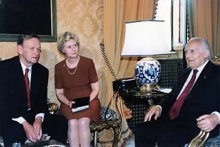 Incontro e successiva colazione con il Primo Ministro del Canada e la signora Chrétien