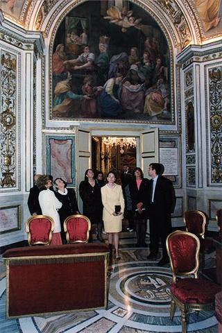 Incontro e successiva colazione con il Primo Ministro del Canada e la signora Chrétien