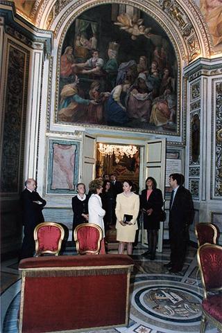 Incontro e successiva colazione con il Primo Ministro del Canada e la signora Chrétien