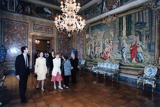 Incontro e successiva colazione con il Primo Ministro del Canada e la signora Chrétien