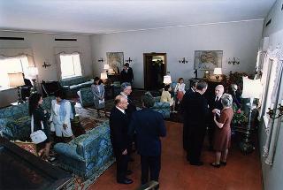 Incontro e successiva colazione con il Primo Ministro del Canada e la signora Chrétien