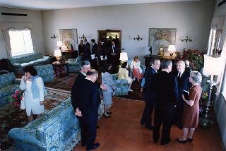 Incontro e successiva colazione con il Primo Ministro del Canada e la signora Chrétien
