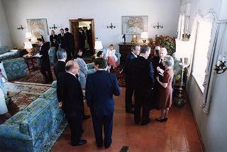Incontro e successiva colazione con il Primo Ministro del Canada e la signora Chrétien