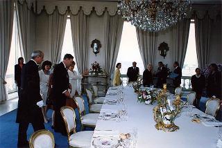 Incontro e successiva colazione con il Primo Ministro del Canada e la signora Chrétien