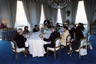 Incontro e successiva colazione con il Primo Ministro del Canada e la signora Chrétien