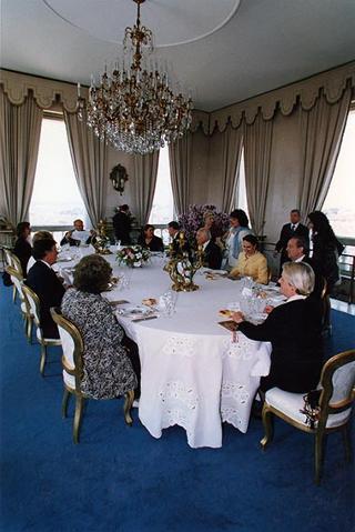 Incontro e successiva colazione con il Primo Ministro del Canada e la signora Chrétien