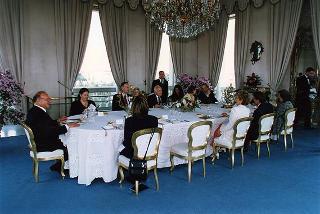 Incontro e successiva colazione con il Primo Ministro del Canada e la signora Chrétien